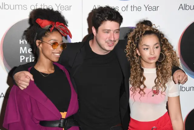 Mercury Prize Judges Lianne La Havas, Marcus Mumford and Ella Eyre
