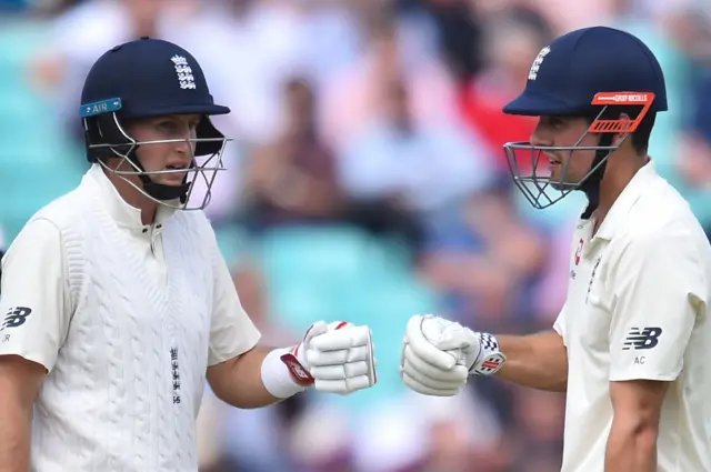 Alastair Cook and Joe Root