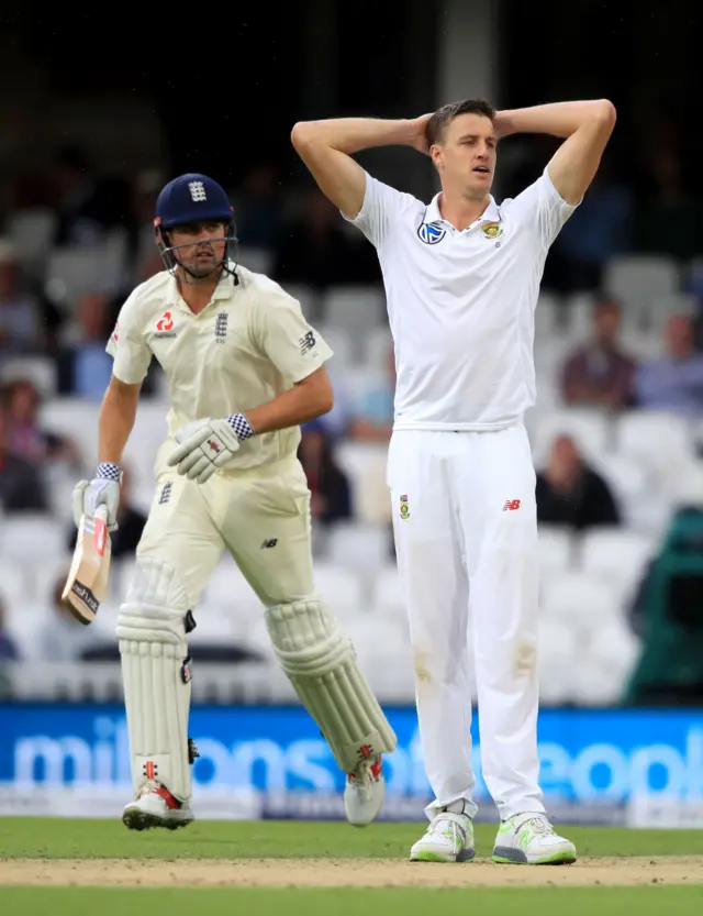 Alastair Cook and Morne Morkel