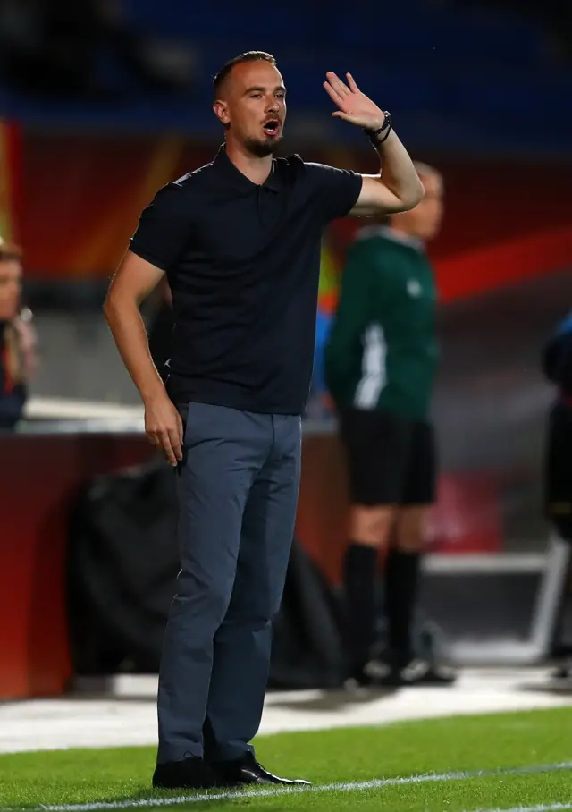 England manager Mark Sampson