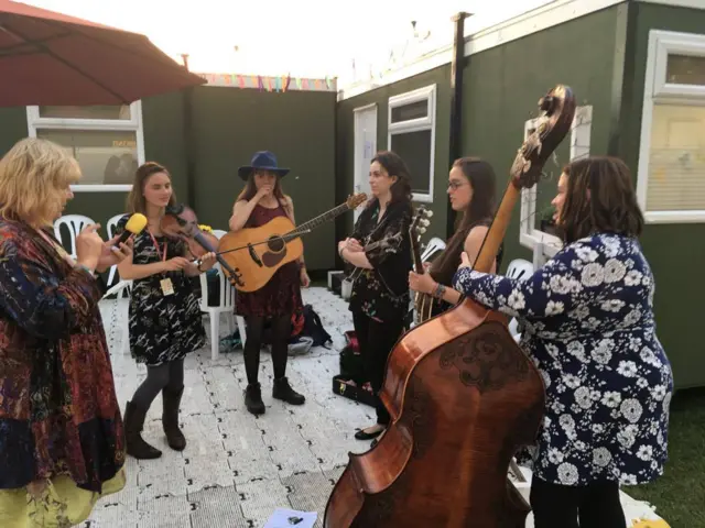 Midnight Skyracer at Cambridge Folk Festival