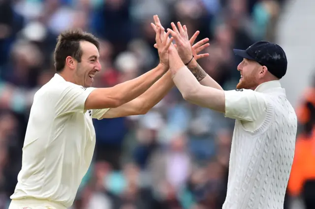 Ben Stokes and Toby Roland-Jones