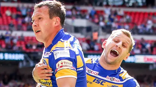 Danny McGuire and Rob Burrow