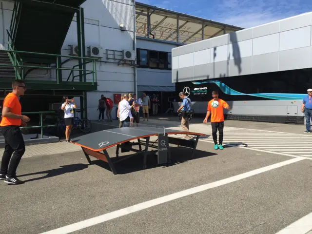 Hungarian GP paddock pics