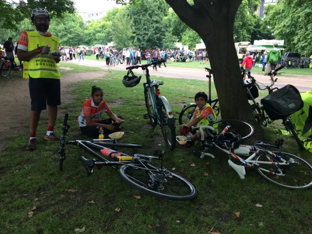 The Jayaysinghe family from Kingston in Green Park