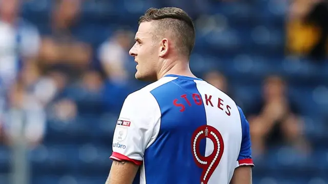 Anthony Stokes in action for Blackburn Rovers