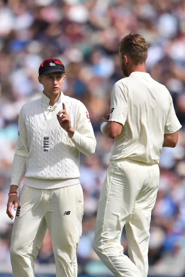 Joe Root and Stuart Broad