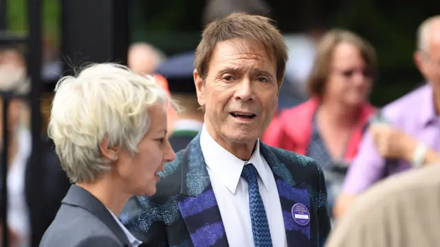 Sir Cliff Richard at Wimbledon