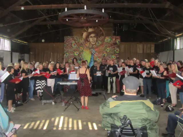 Rabble Chorus at Maverick Festival