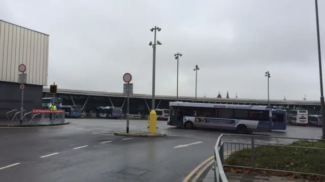 Hanley bus station