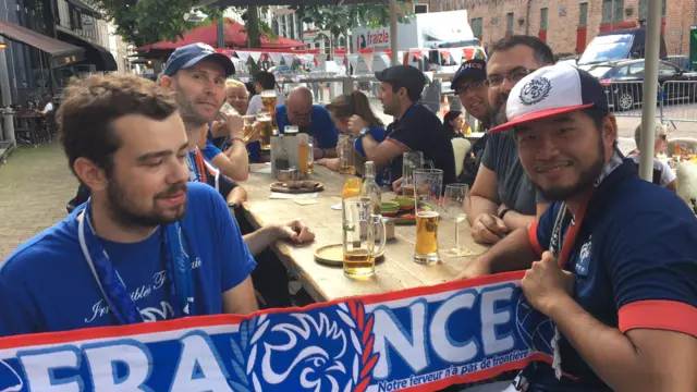 France fans