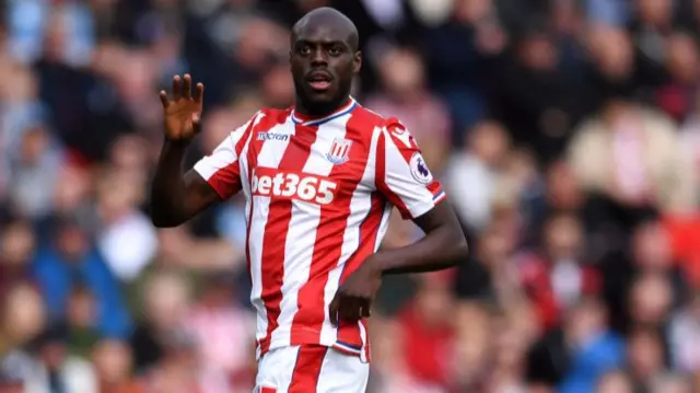 Bruno Martins Indi playing for Stoke City