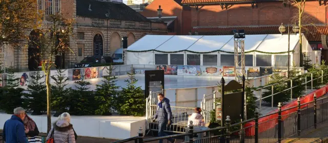 Ice rink in Lincoln