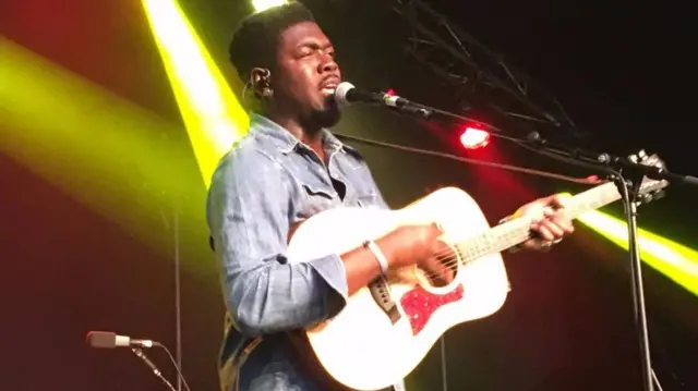 Jake Isaac at Cambridge Folk Festival