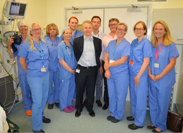 The gynaecology oncology team