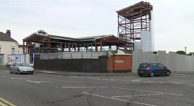 The incomplete youth centre in Nechells