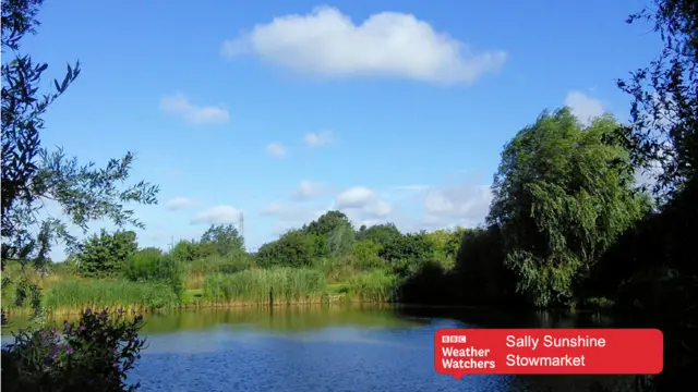 Pond in Stowmarket