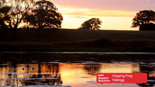 Sunrise over Felbrigg