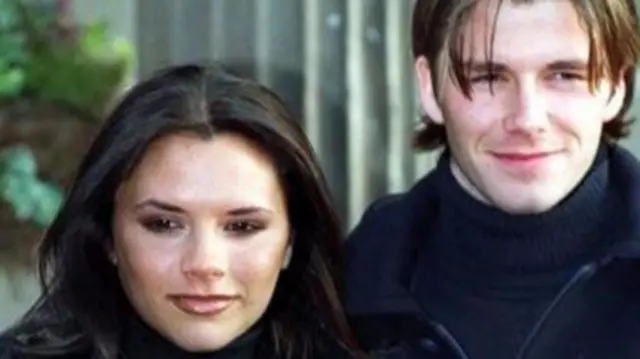 Posh Spice Victoria and David Beckham