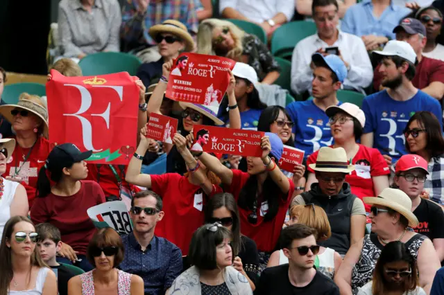 Federer support