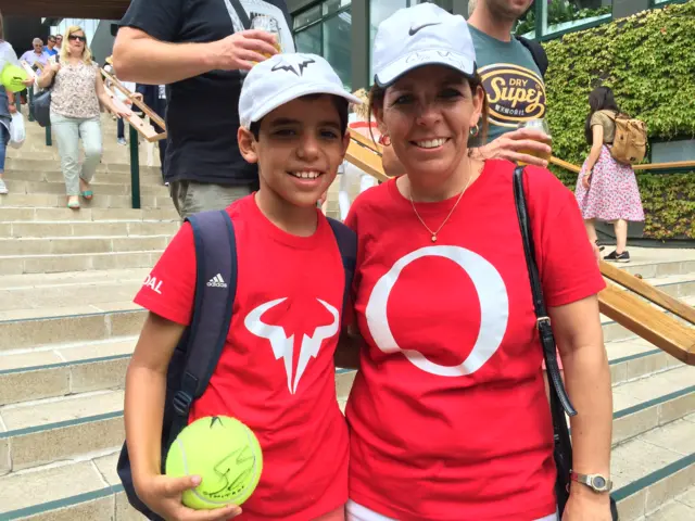 Yolanda Fernandez and Juan Pablo Orosco