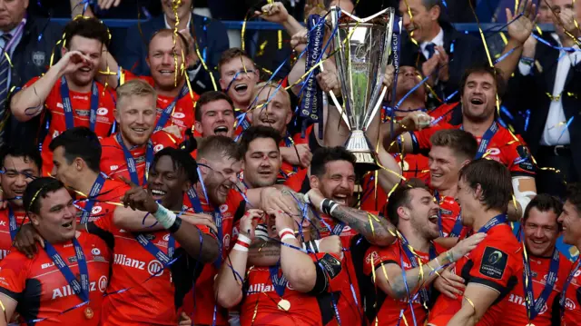 Saracens win Champions Cup