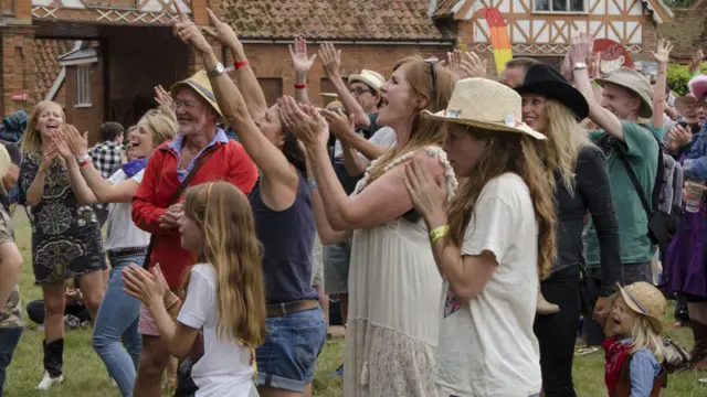 Audience at Maverick Festival