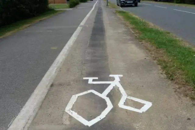 Wonky bike