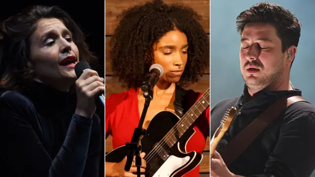 Jessie Ware, Lianne La Havas and Marcus Mumford