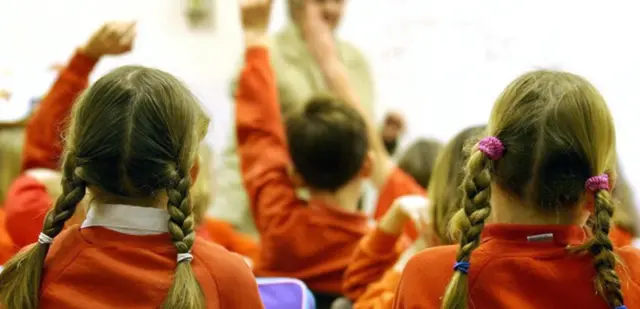 Children in class