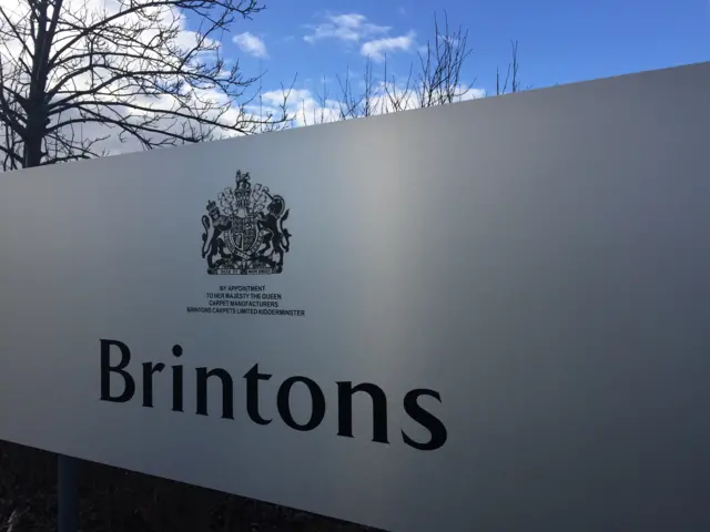 Brintons sign