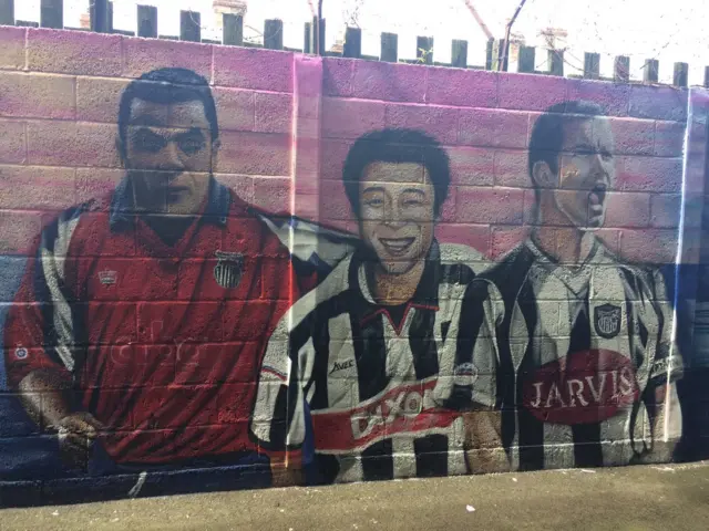 Some of the mural