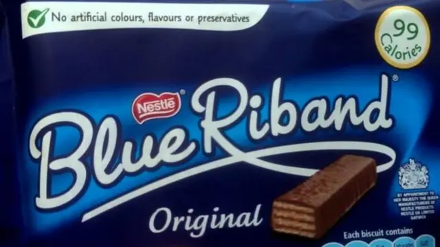 Blue Riband biscuit