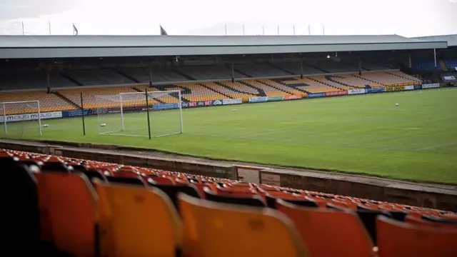 A general view of Vale Park