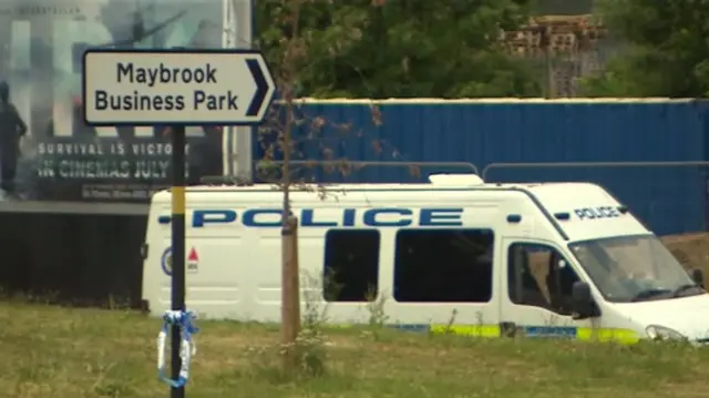 Police van