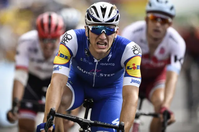 Marcel Kittel wins the sprint