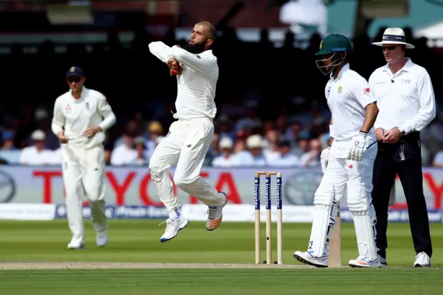 England's Moeen Ali