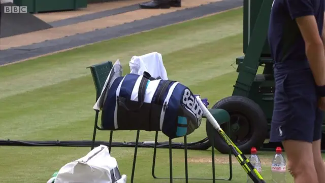 Nadal's racquet