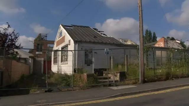 Derelict building