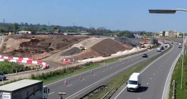 The site on the A50
