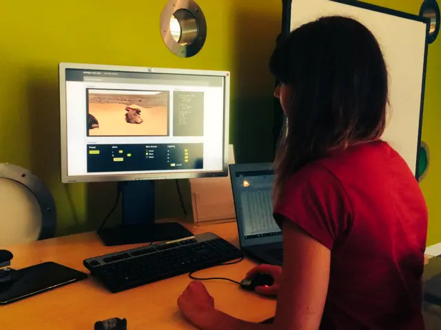 Computer mars mission