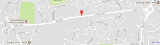 Station Road, Halfway