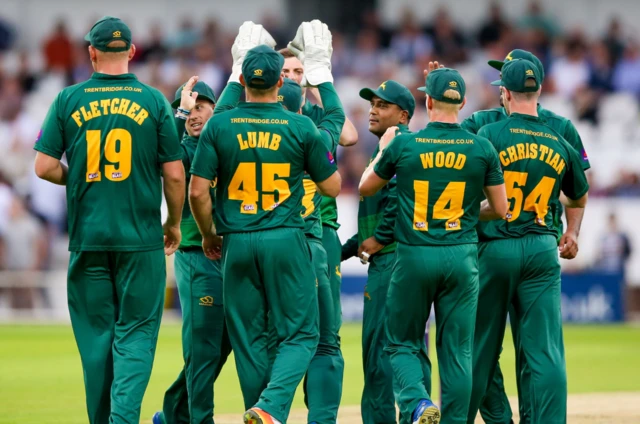 Notts wicket
