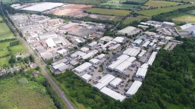 Four Ashes, where the West Midlands Interchange rail freight hub would be built