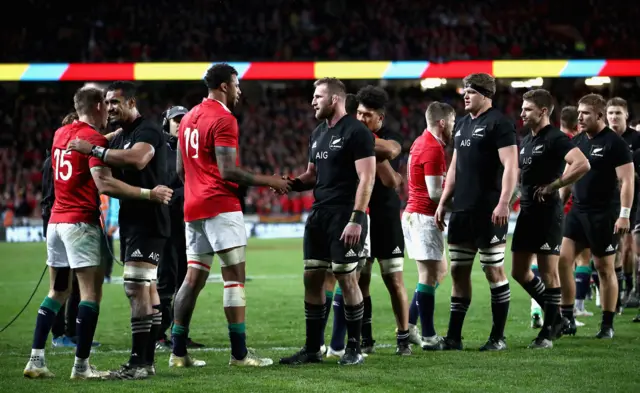 New Zealand 15-15 British and Irish Lions