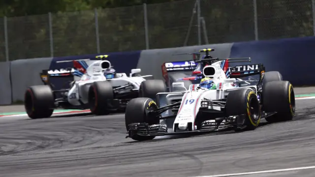 Felipe Massa and Lance Stroll