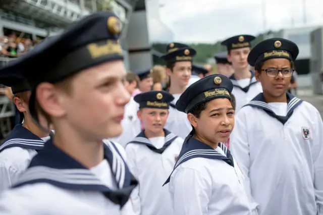 The Vienna boys choir