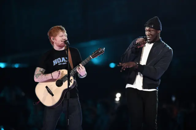 Ed Sheeran and Stormzy