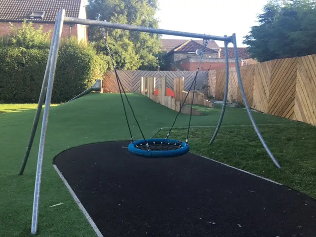 A big circular net swing.