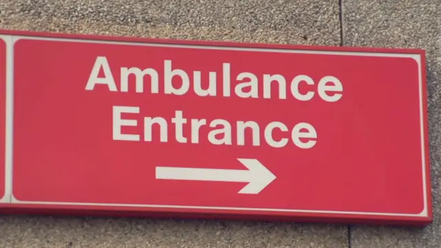 Ambulance sign